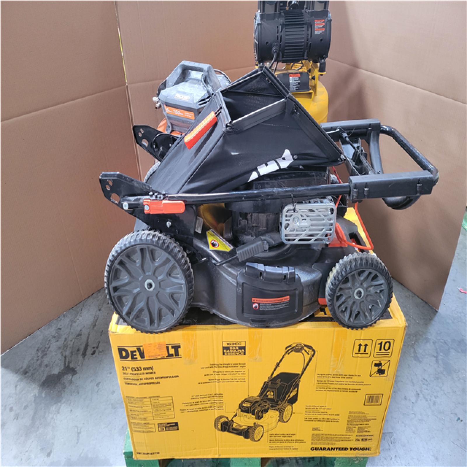CALIFORNIA AS-IS OUTDOOR POWER EQUIPMENT