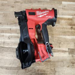 HOUSTON LOCATION - AS-IS Milwaukee FUEL 18-Volt Lithium-Ion Brushless Cordless Coil Roofing Nailer (Tool Only)