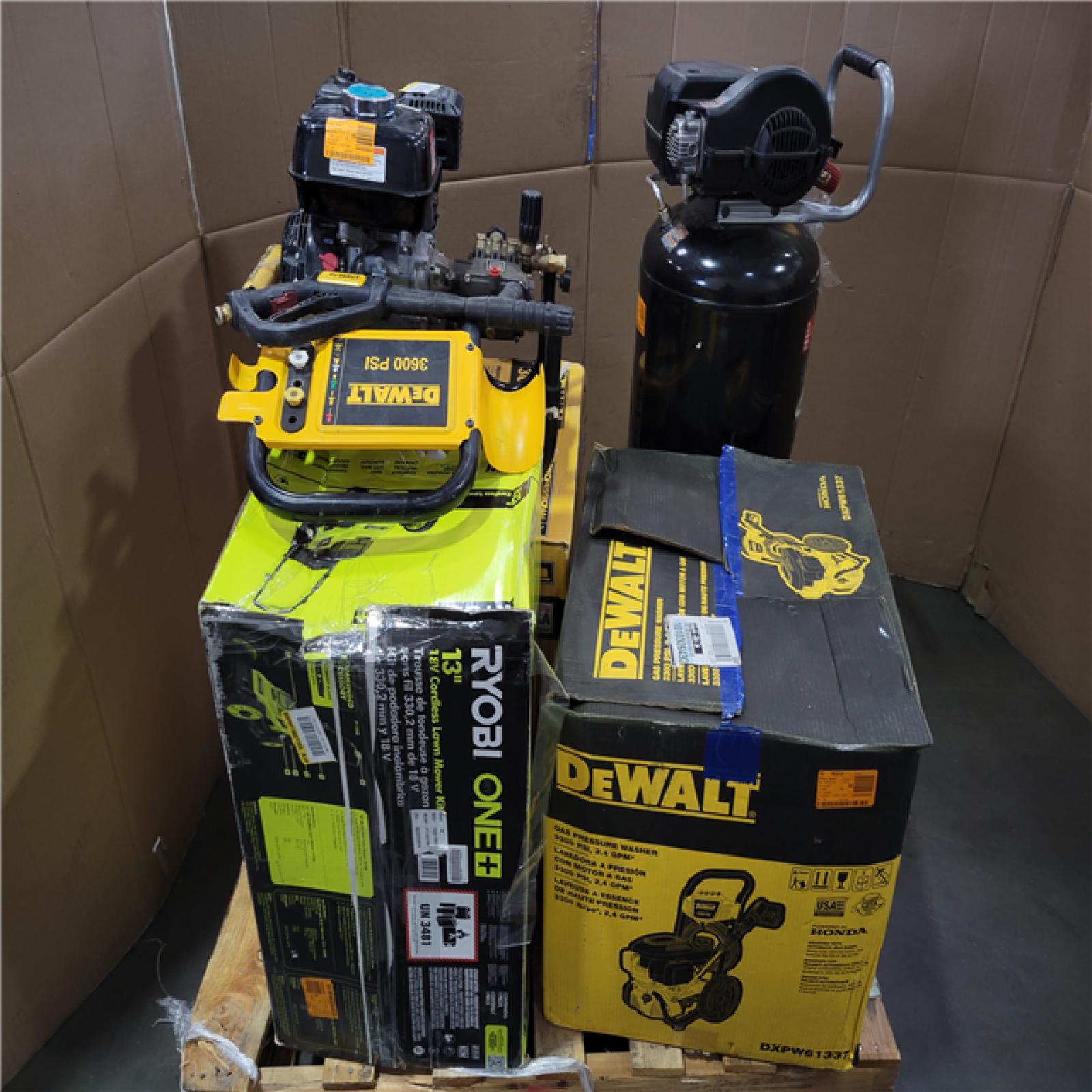 CALIFORNIA AS-IS OUTDOOR POWER EQUIPMENT