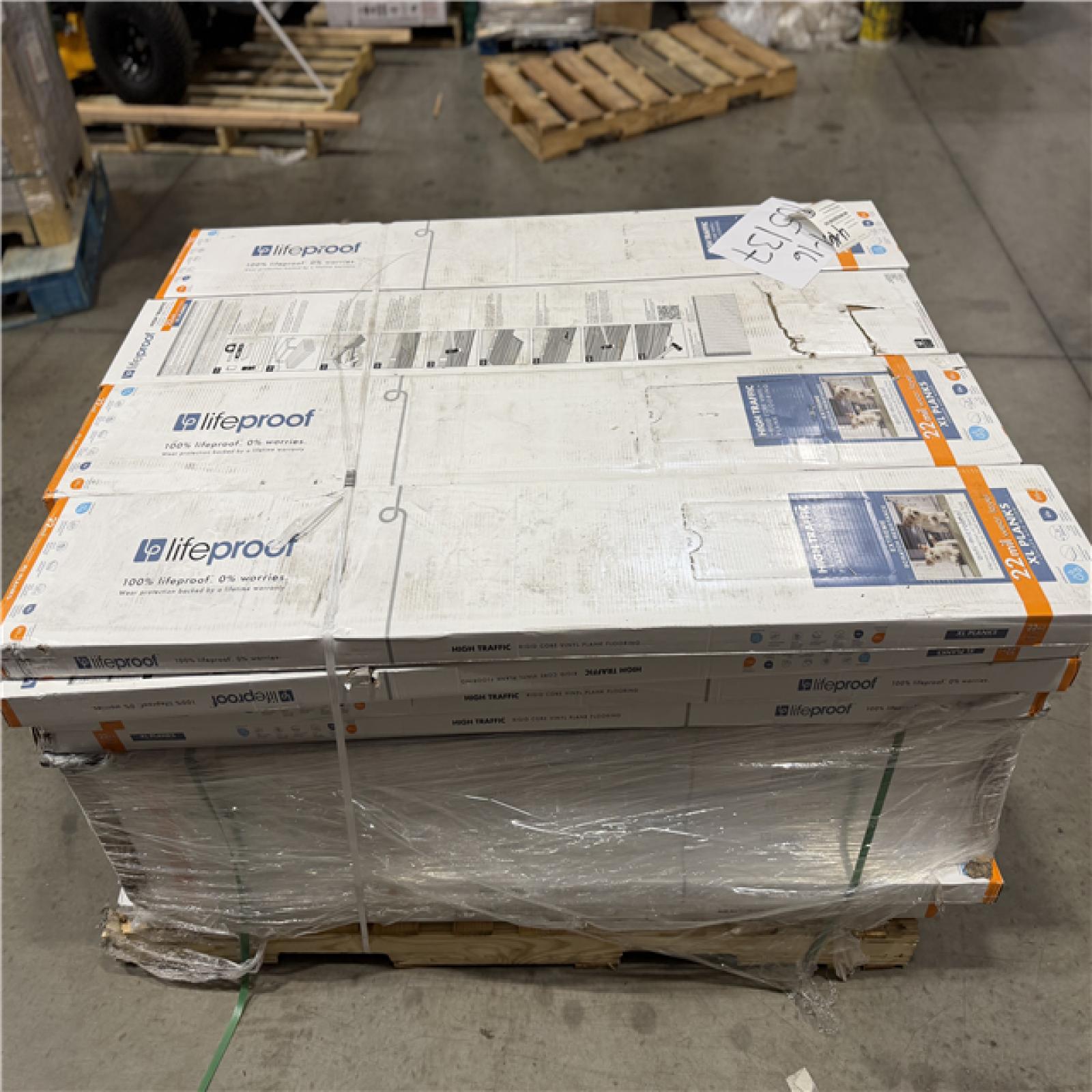 DALLAS LOCATION- Lifeproof Bellevue Oak 22 MIL x 9 in. W x 60 in. L Click Lock Waterproof Luxury Vinyl PALLET-(48 UNITS)