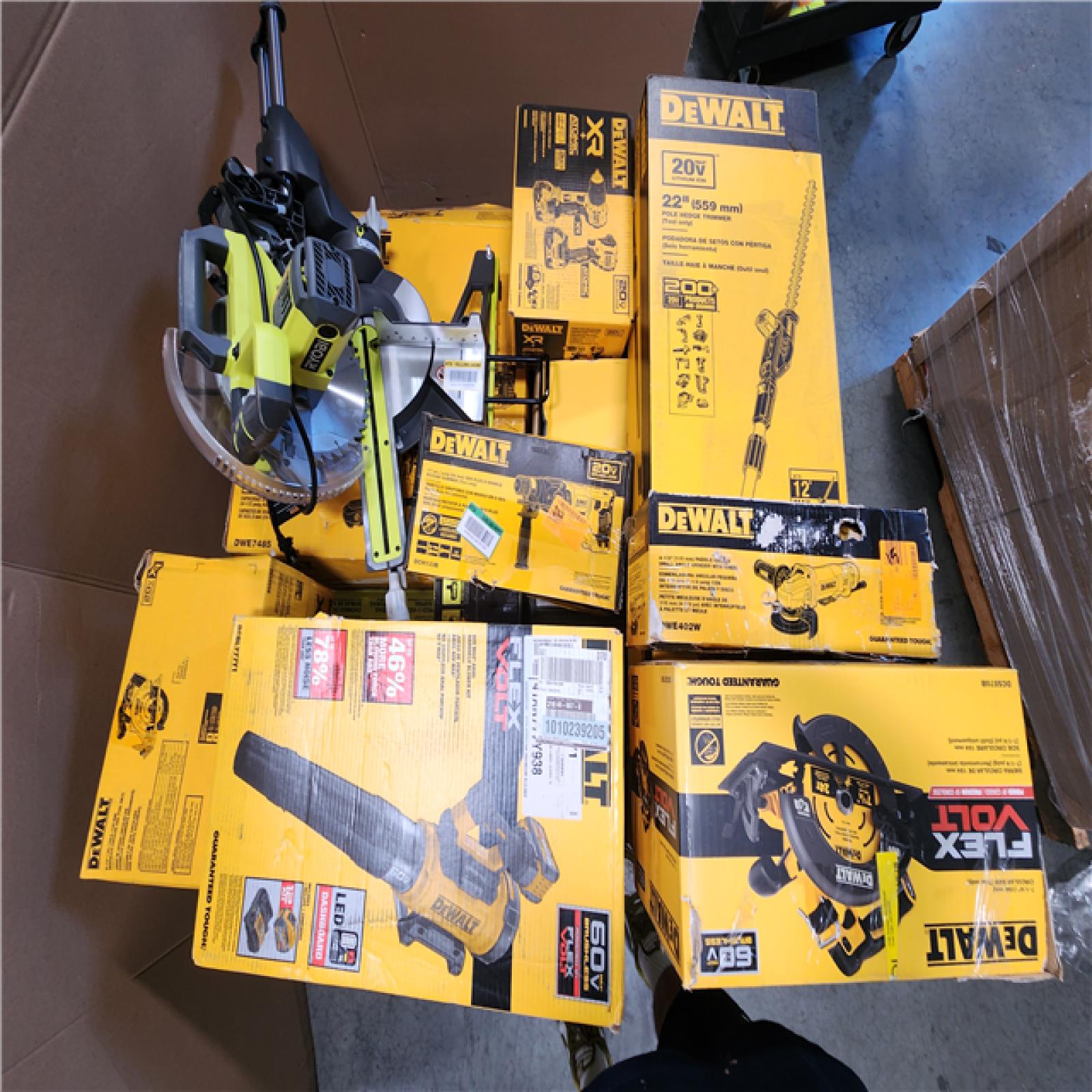 CALIFORNIA AS-IS TOOL PALLET