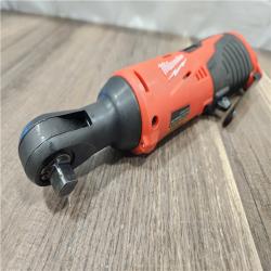 AS-IS- MILWAUKEE.38 in. M12 Cordless Ratchet (Tool-Only)