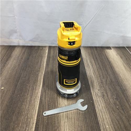 AS-IS DEWALT 20V MAX XR Cordless Brushless Fixed Base Compact Router (Tool Only)
