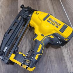 AS-IS DeWalt DCN660D1 20V 16 Gauge Cordless Angled Finish Nailer Kit W/ 2Ah Battery