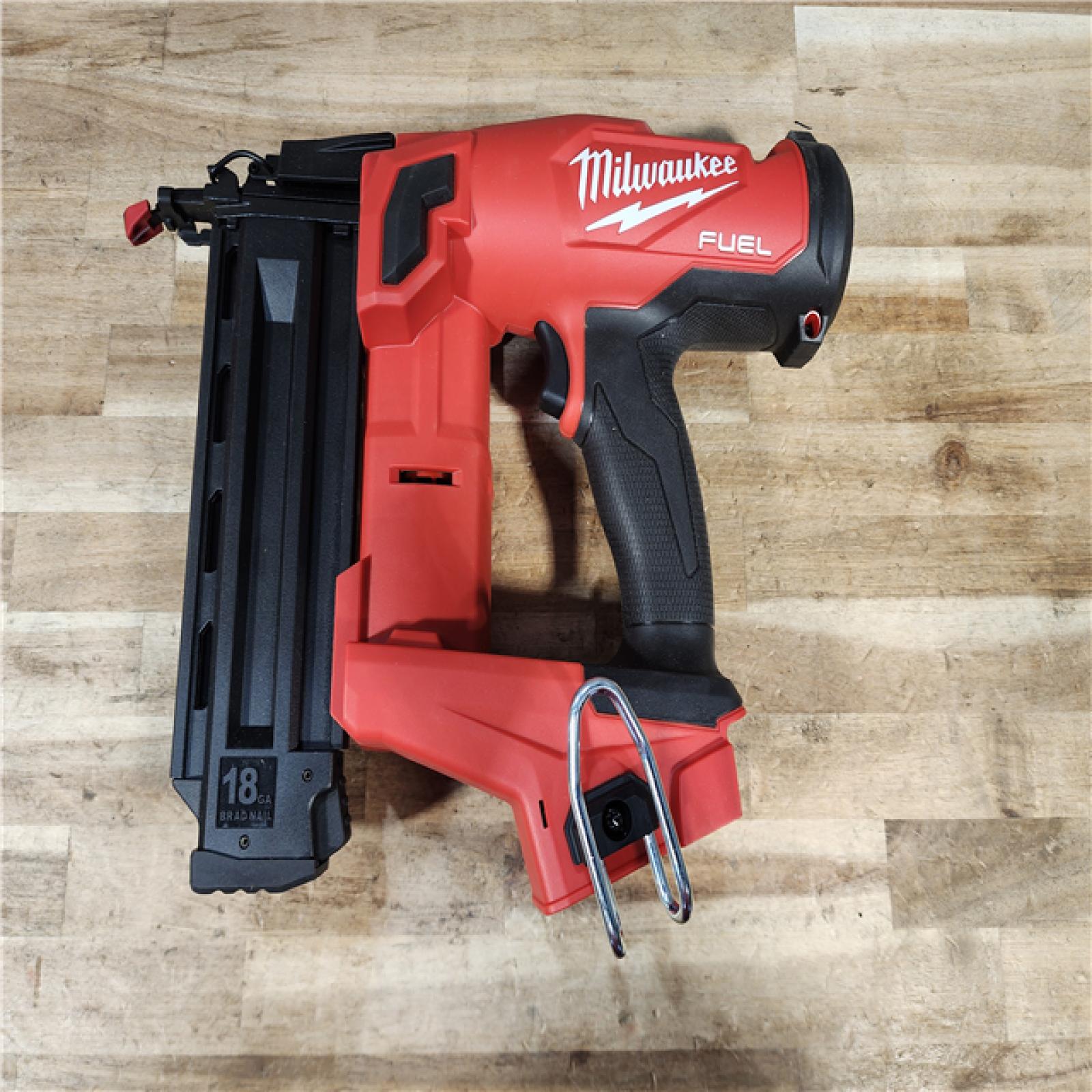 HOUSTON LOCATION - AS-IS Milwaukee FUEL 18-Volt Lithium-Ion Brushless Cordless Gen II 18-Gauge Brad Nailer (Tool-Only)