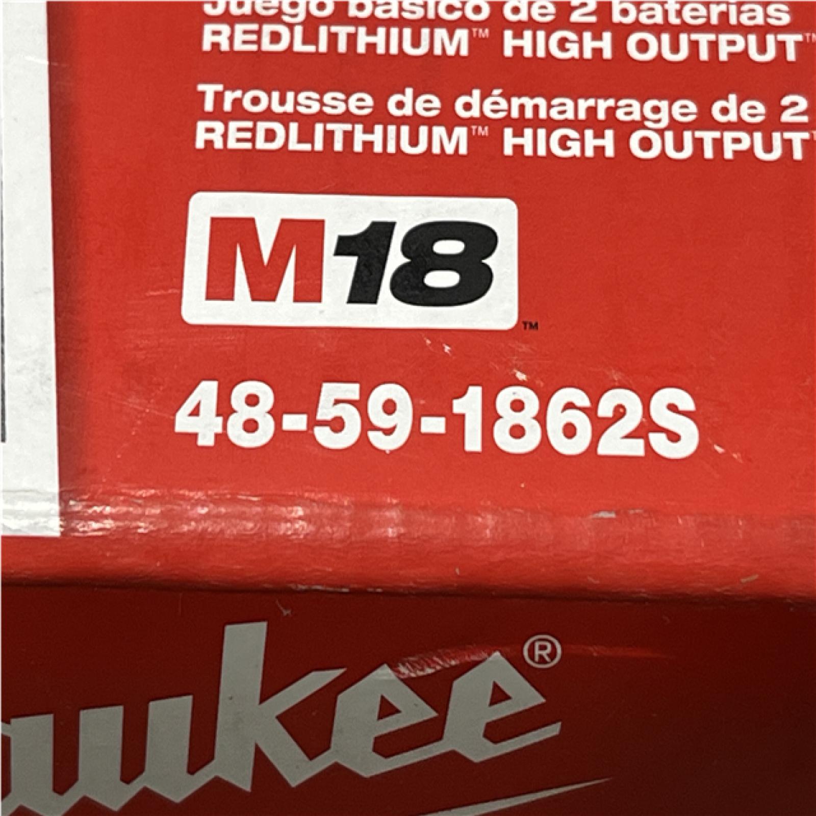 NEW - Milwaukee 18-Volt Lithium-Ion High Output Starter Kit