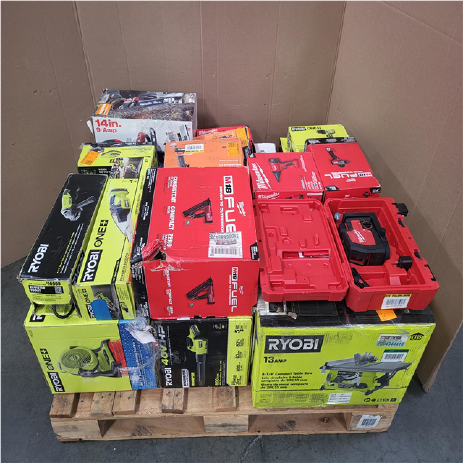 CALIFORNIA AS-IS TOOL PALLET