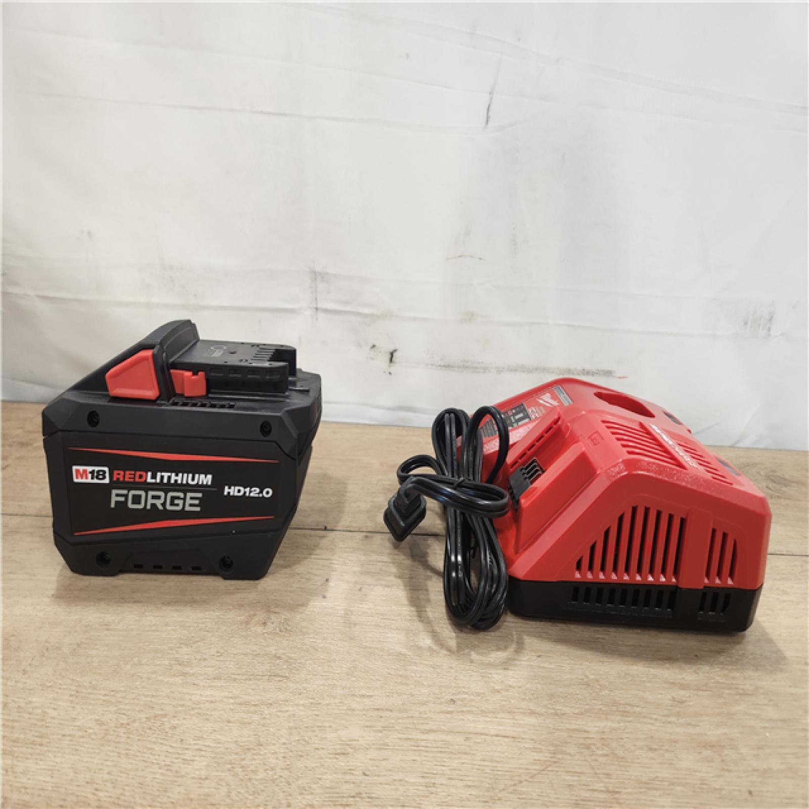 AS-IS- Milwaukee 18-Volt Lithium-Ion REDLITHIUM FORGE Starter Kit