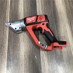 AS-IS Milwaukee  18-Volt Lithium-Ion Cordless 18-Gauge Double Cut Metal Shear (Tool-Only)