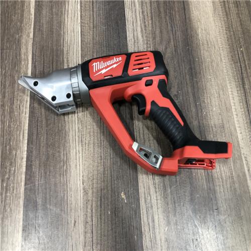 AS-IS Milwaukee  18-Volt Lithium-Ion Cordless 18-Gauge Double Cut Metal Shear (Tool-Only)