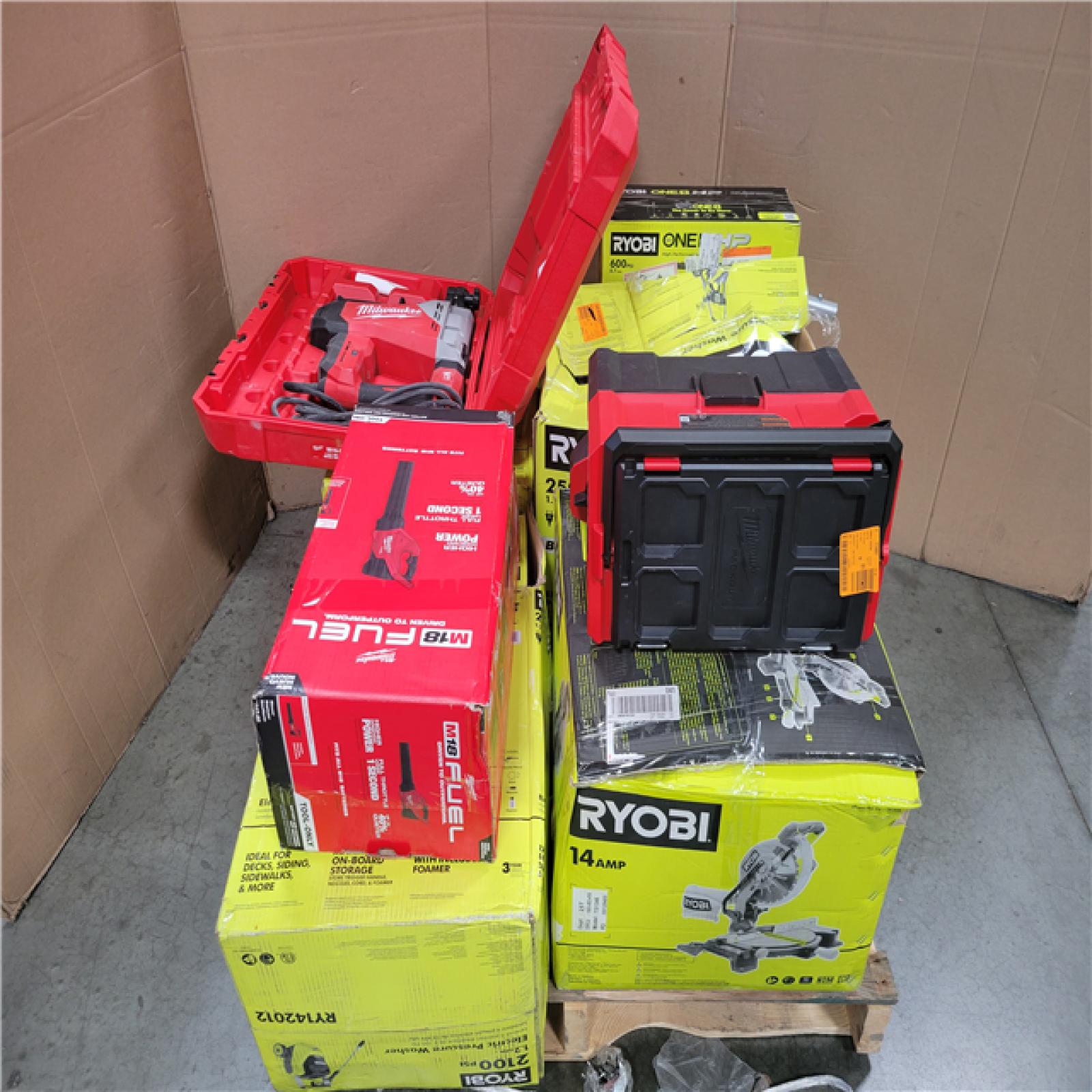 CALIFORNIA AS-IS TOOL PALLET