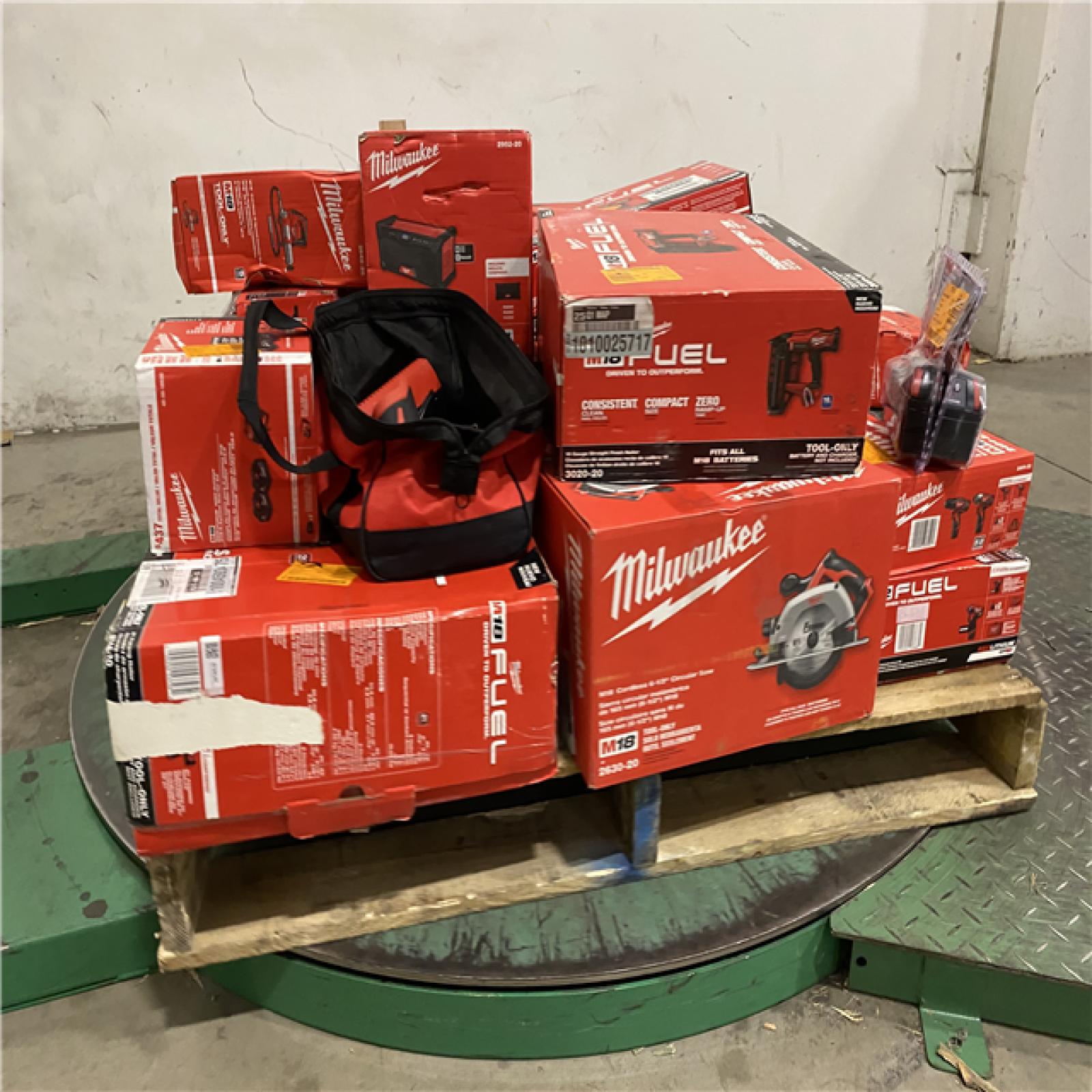 Dallas Location - As-Is MILWAUKEE Tool Pallet