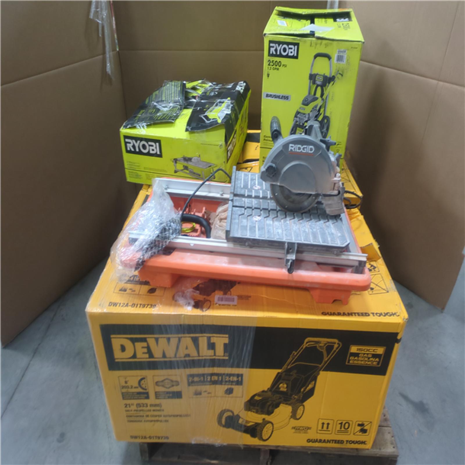 CALIFORNIA AS-IS OUTDOOR POWER EQUIPMENT