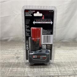 NEW - Milwaukee 12-Volt Lithium-Ion XC Extended Capacity Battery Pack 4.0Ah