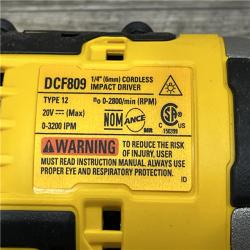 AS-IS DEWALT Atomic 20V Max Lithium-Ion Brushless Cordless Compact 1/4 in. Impact Driver Kit