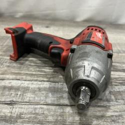 AS-IS Milwaukee 18V Lithium-Ion Cordless 1/2 in. Impact Wrench W/ Friction Ring (Tool-Only)