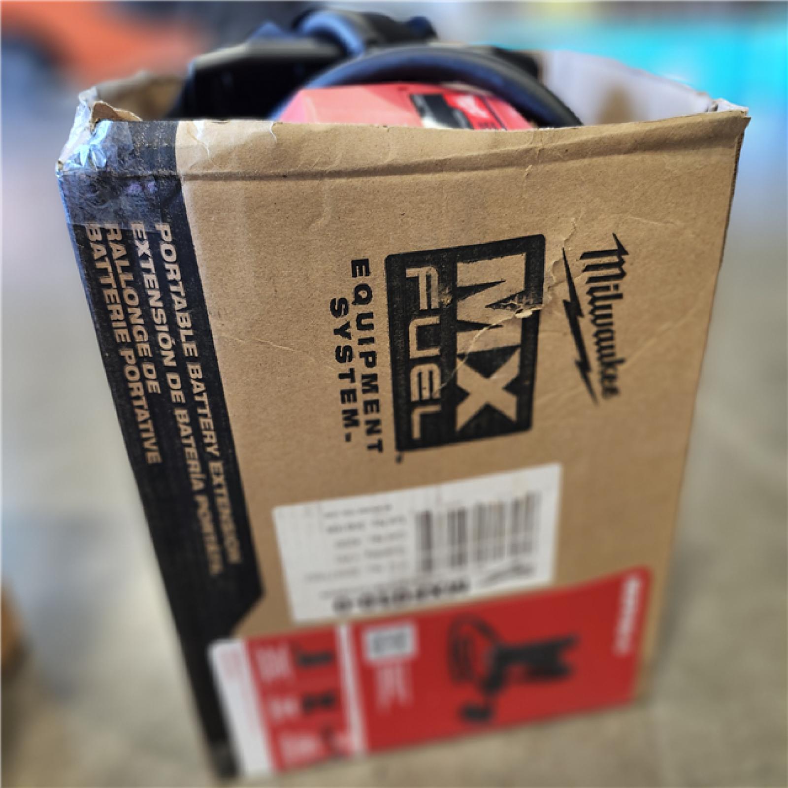 AS-IS - Milwaukee MX FUEL Portable Battery Extension Kit with Backpack Harness and 8 Foot Tether Adapter