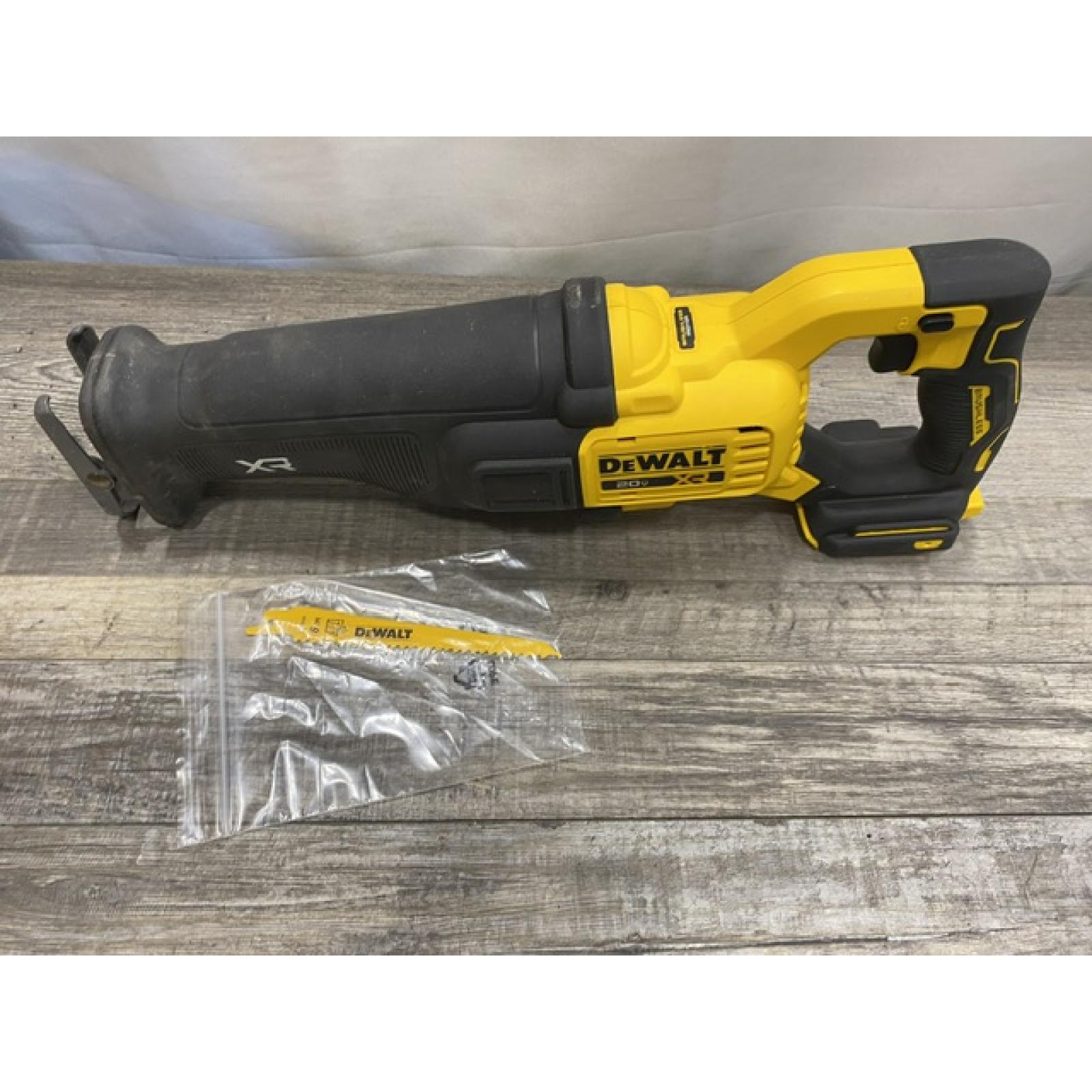 AS-IS DEWALT 20-Volt XR Cordless Reciprocating Saw (Tool Only)