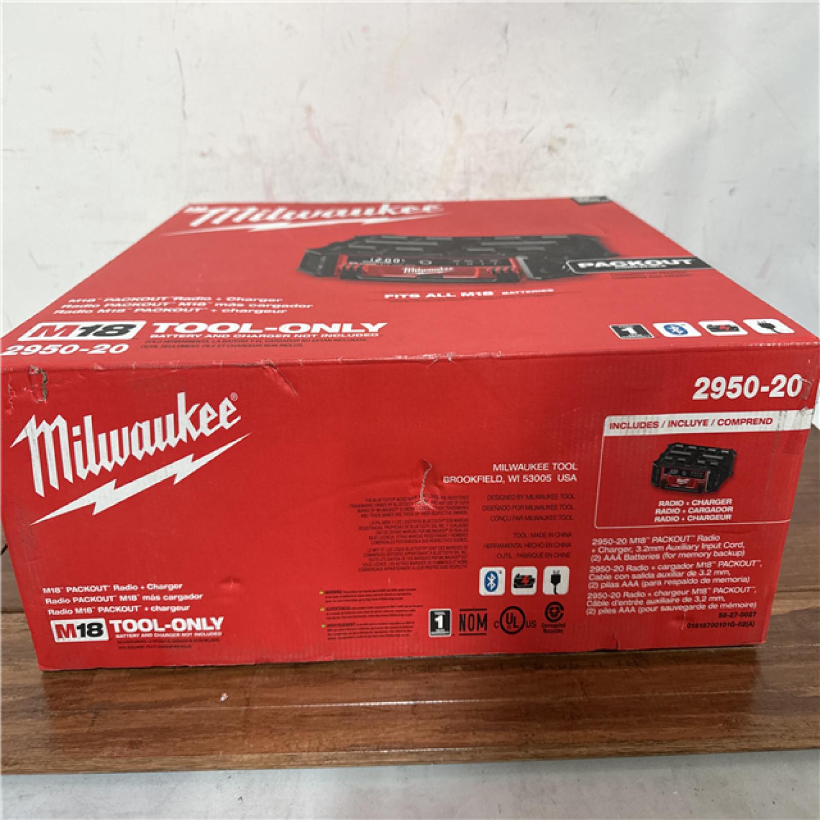 California NEW Milwaukee Packout Radio
