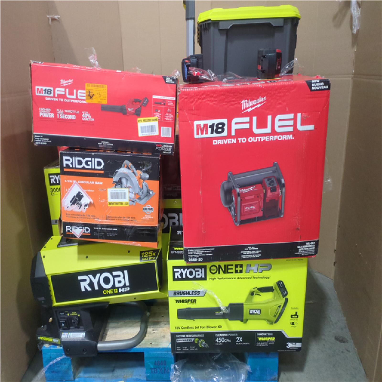 CALIFORNIA AS-IS TOOL PALLET