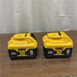 AS-IS DEWALT DCB206-2 6.0Ah 20V MAX Battery (2 Pack)
