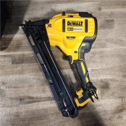 HOUSTON LOCATION - AS-IS DeWalt 20V MAX XR 15 Ga. Cordless 34 Deg Nailer Kit (Battery & Charger) 20 V