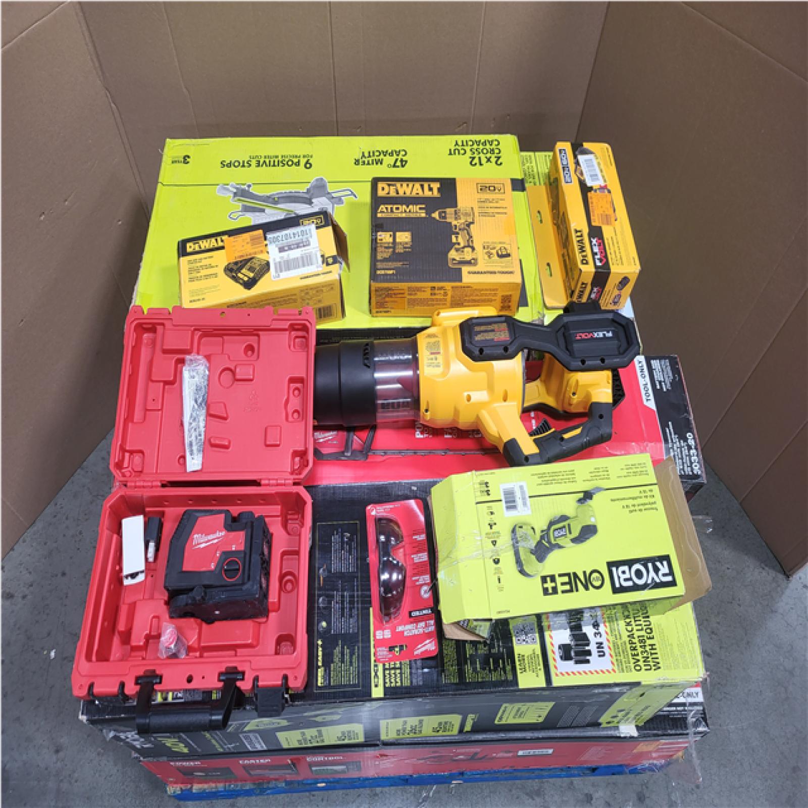 CALIFORNIA AS-IS TOOL PALLET