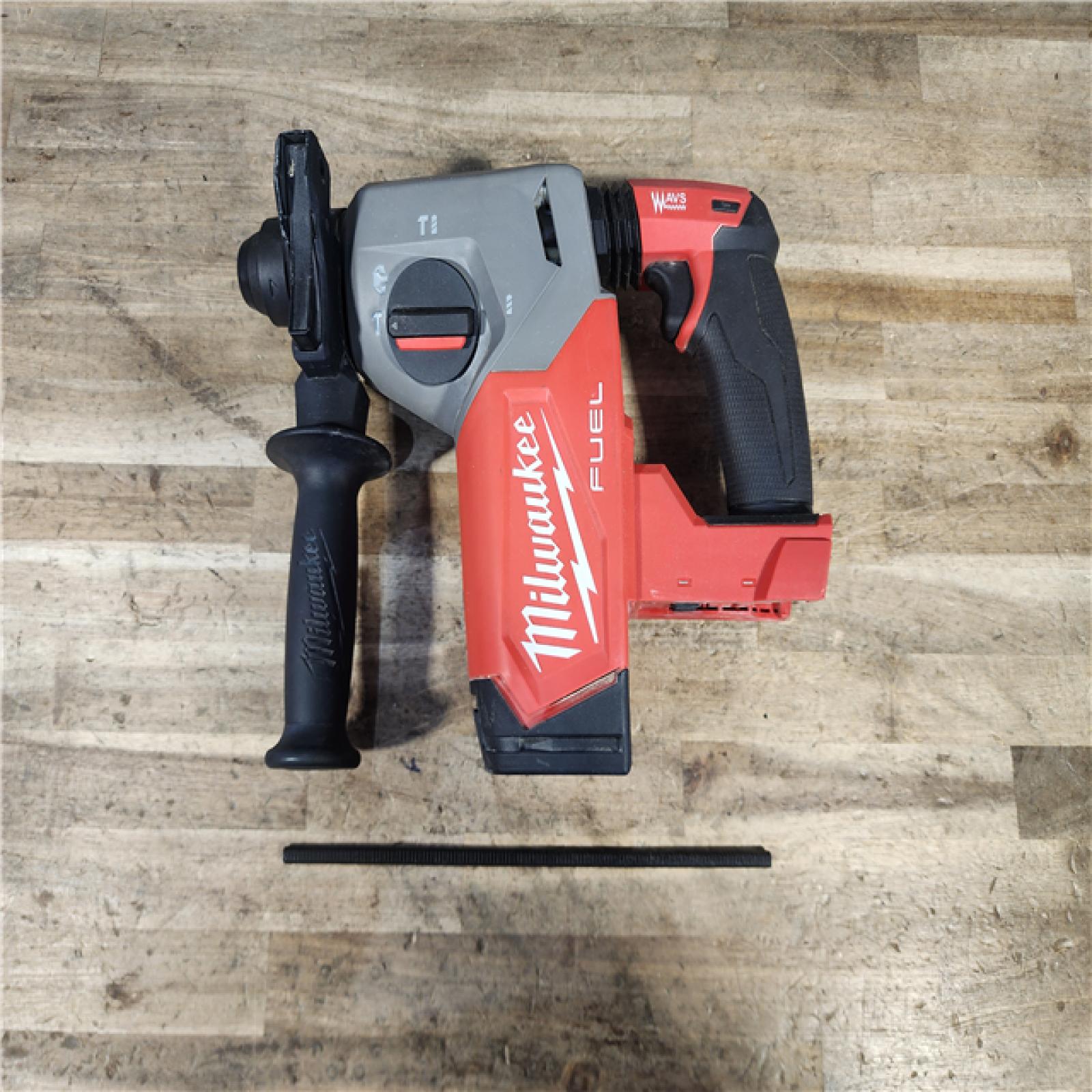 HOUSTON LOCATION - AS-IS Milwaukee  FUEL 18V Lithium-Ion Brushless Cordless 1 in. SDS-Plus Rotary Hammer (Tool-Only)