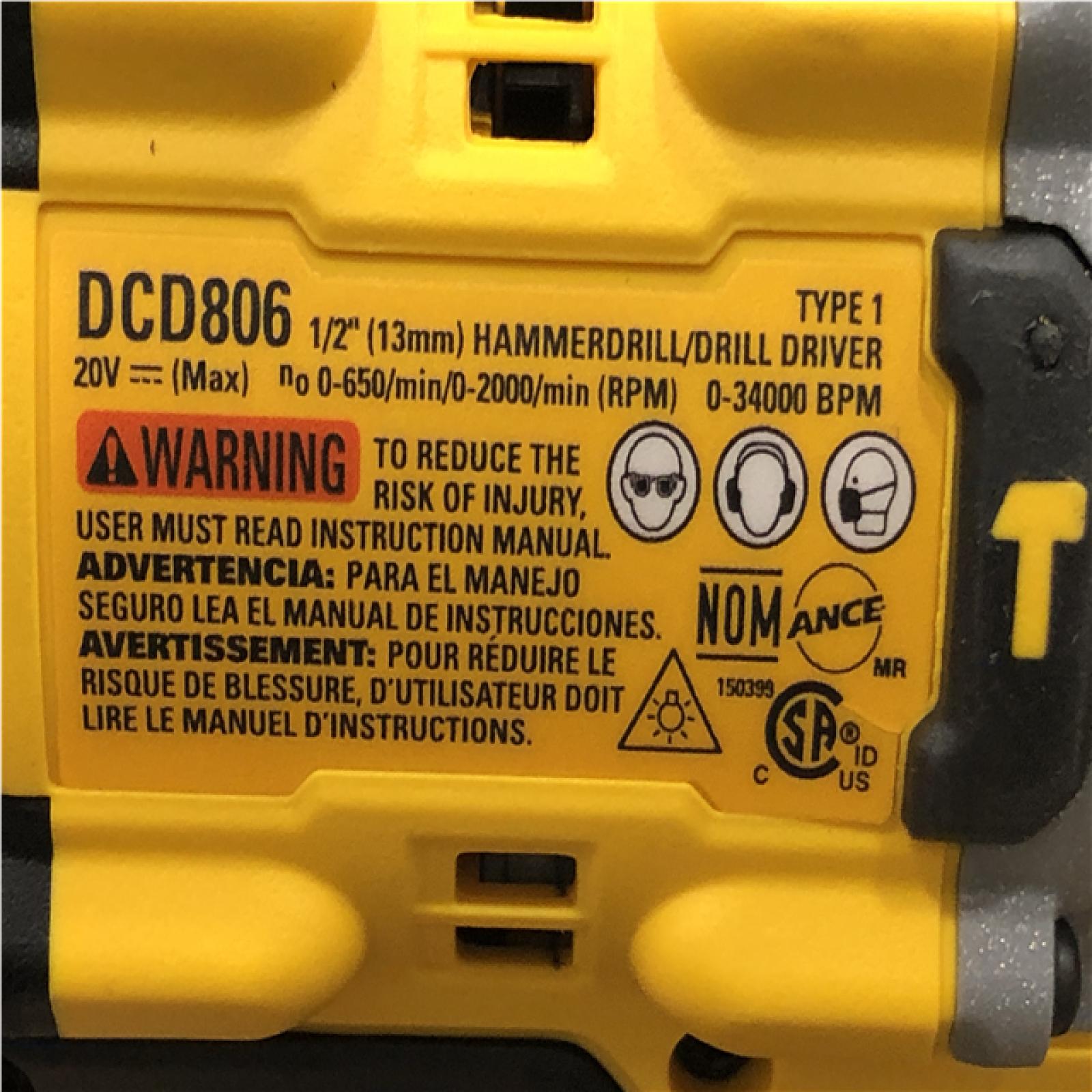 AS-IS DEWALT 20V XR Lithium-Ion Cordless 2-Tool Combo Kit