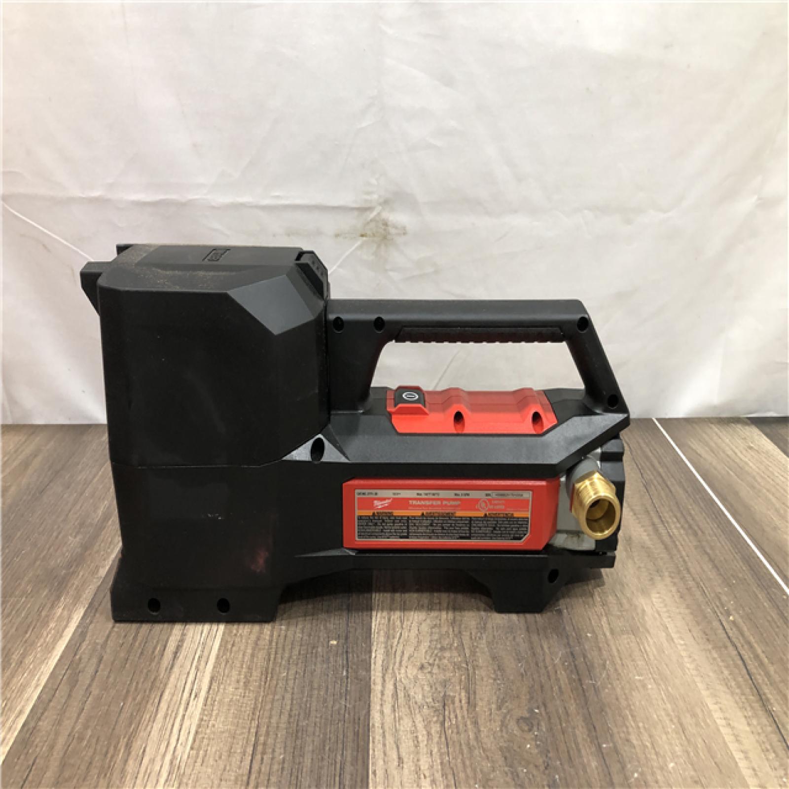 AS-IS Milwaukee 18-Volt 1/4 HP Lithium-Ion Cordless Transfer Pump (Tool Only)