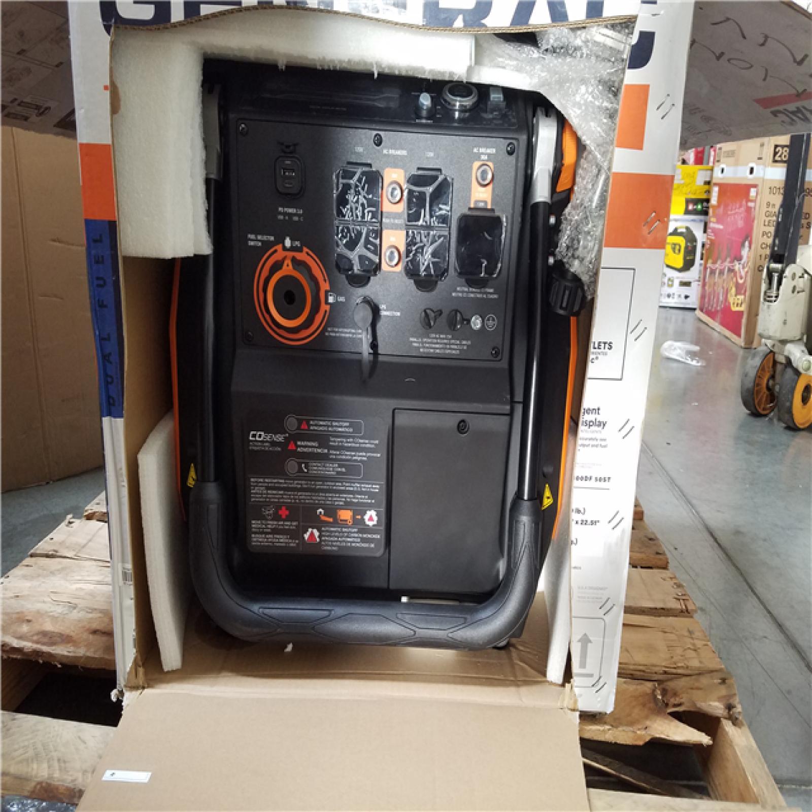CALIFORNIA AS-IS GENERAC PORTABLE GENERATOR