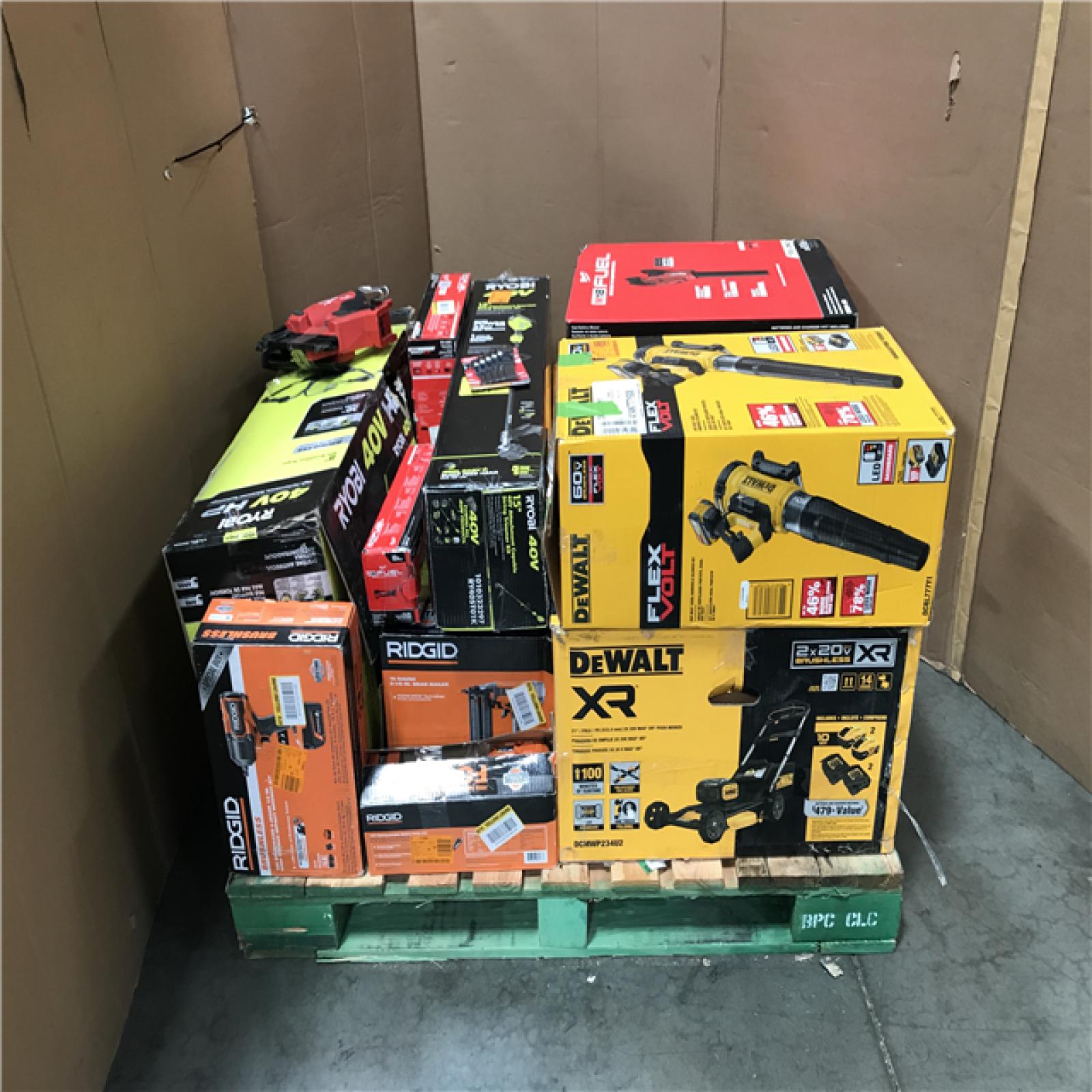 CALIFORNIA AS-IS TOOL PALLET