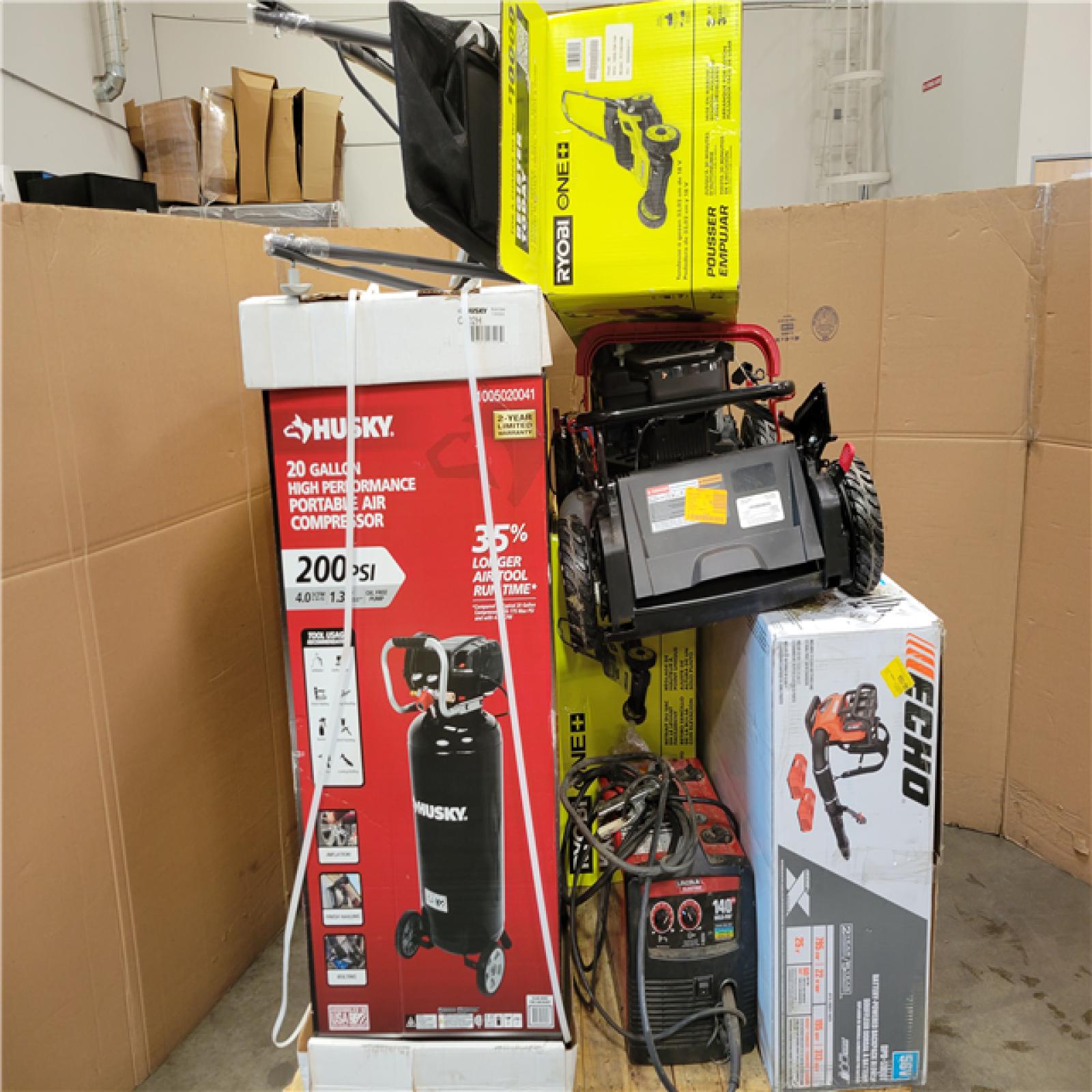 CALIFORNIA AS-IS OUTDOOR POWER EQUIPMENT