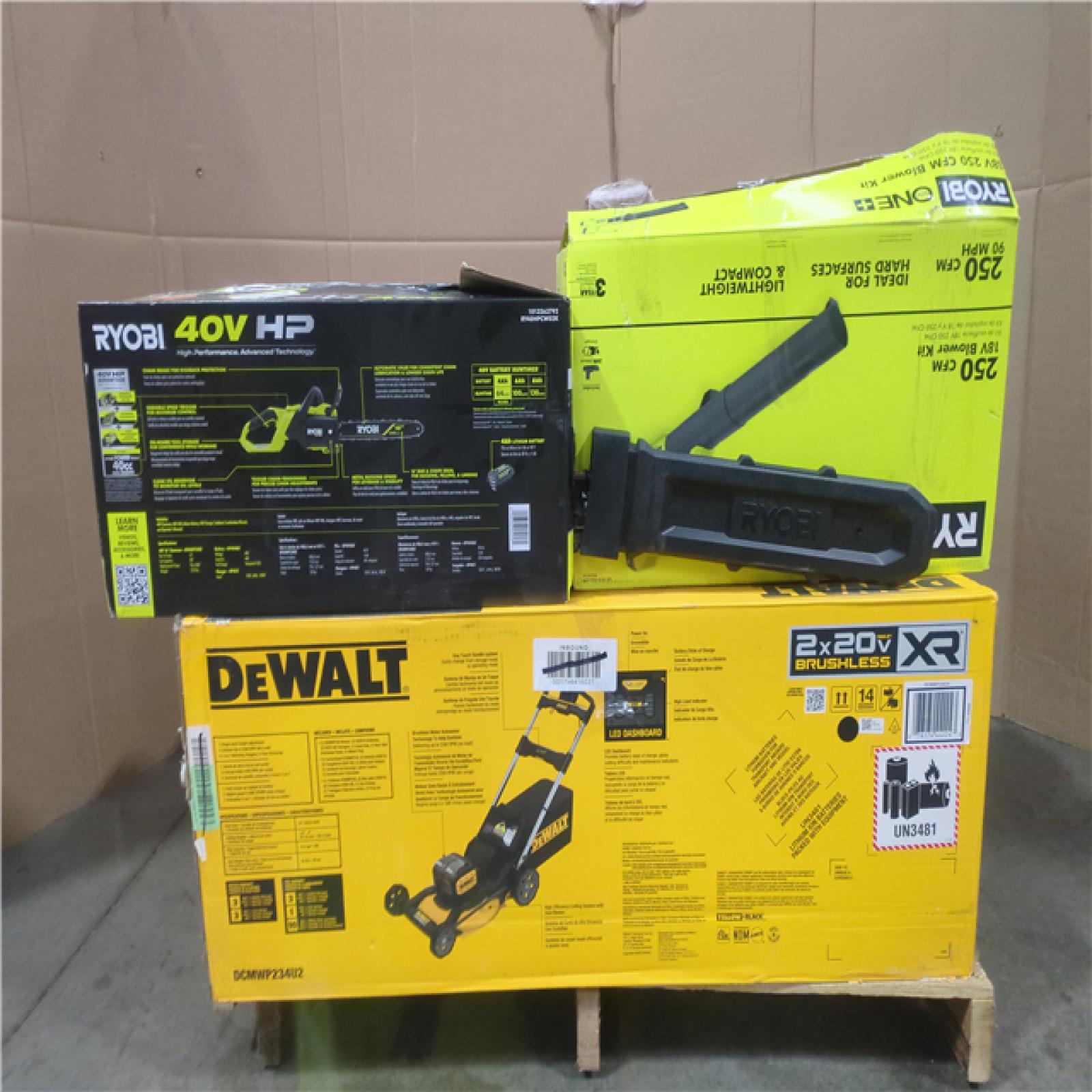 CALIFORNIA AS-IS TOOL PALLET