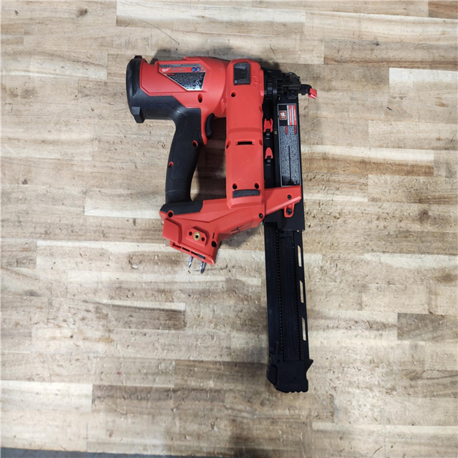 HOUSTON LOCATION - AS - IS Milwaukee FUEL 18-Volt Lithium-Ion Brushless Cordless Gen II 18-Gauge Brad Nailer (Tool-Only)