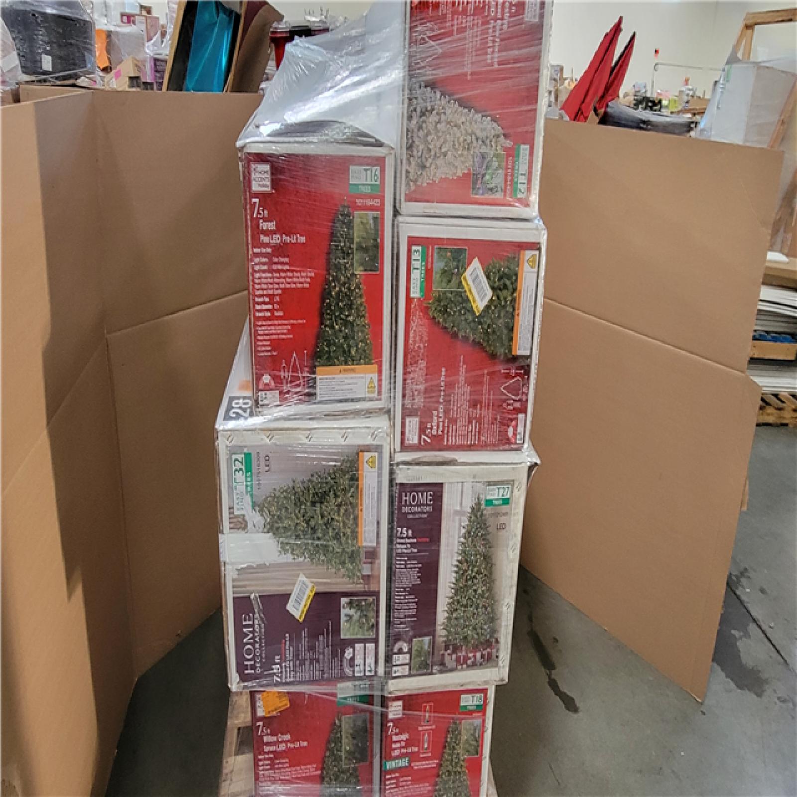 California AS-IS Holiday Pallet