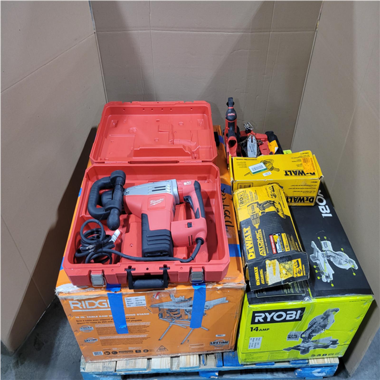 CALIFORNIA AS-IS TOOL PALLET
