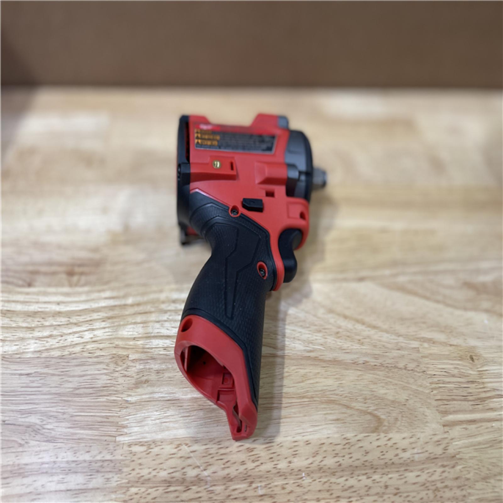 AS-IS Milwaukee FUEL 12V Li-Ion Brushless Cordless Stubby 1/2 in. Impact Wrench Kit