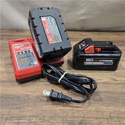 AS-IS Milwaukee 18-Volt Lithium-Ion High Output Starter Kit with Two 6.0 Ah Battery and Charger