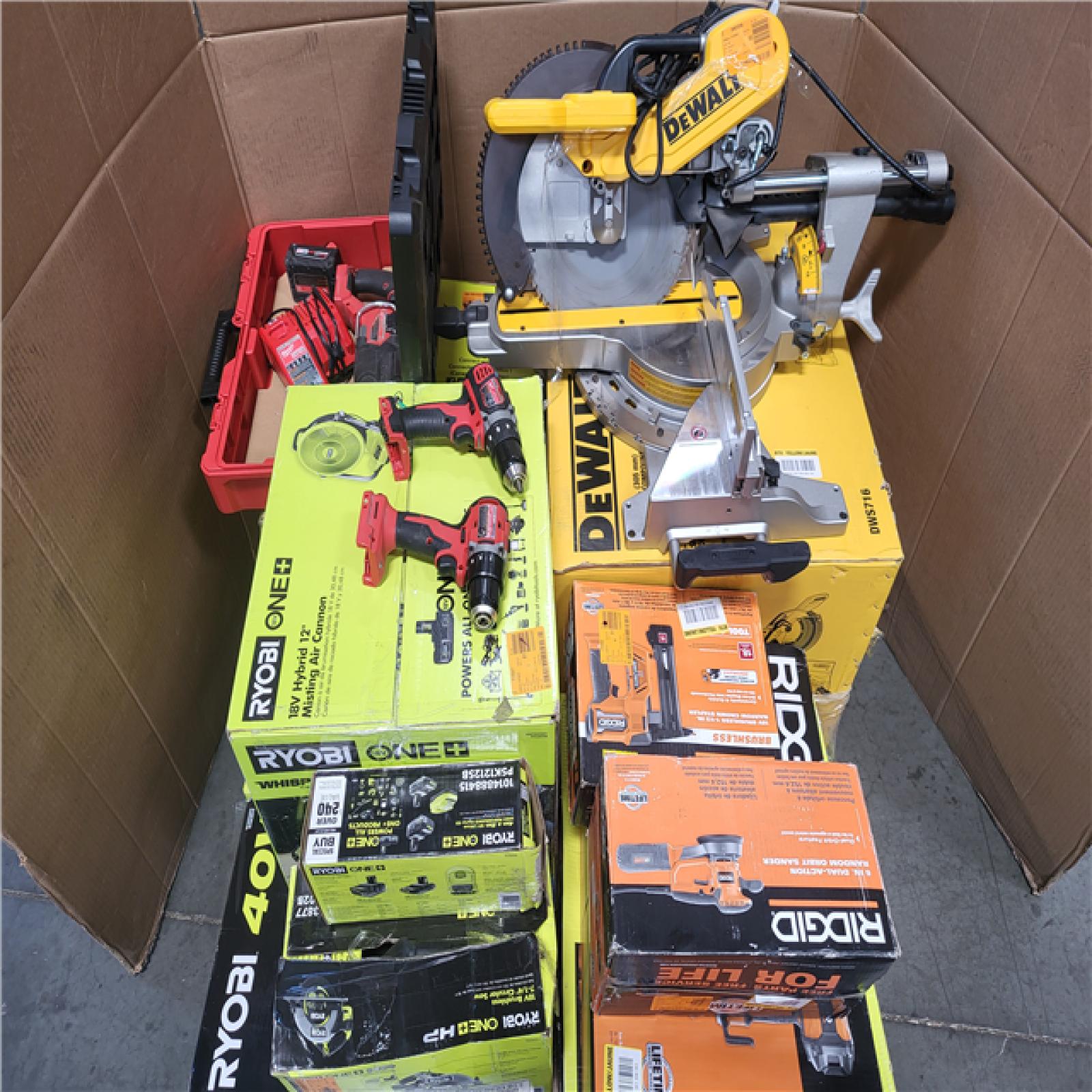 CALIFORNIA AS-IS TOOL PALLET