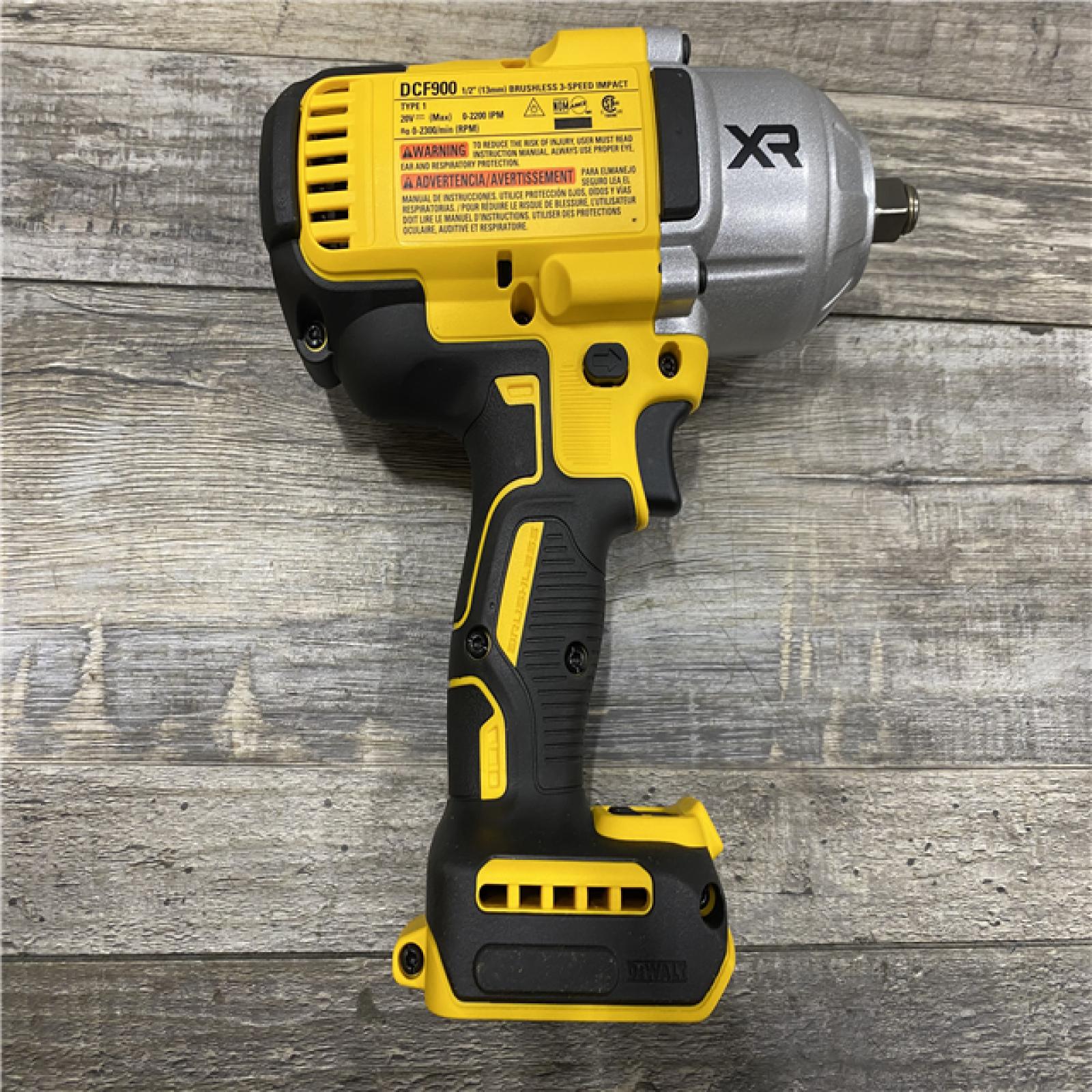 AS-IS DEWALT 20V MAX Cordless 1/2 in. Impact Wrench (Tool Only)