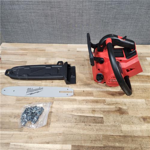 HOUSTON LOCATION - AS - IS Milwaukee FUEL 14 in. 18V Lithium-Ion Brushless Cordless Battery Top Handle Chainsaw (Tool Only)