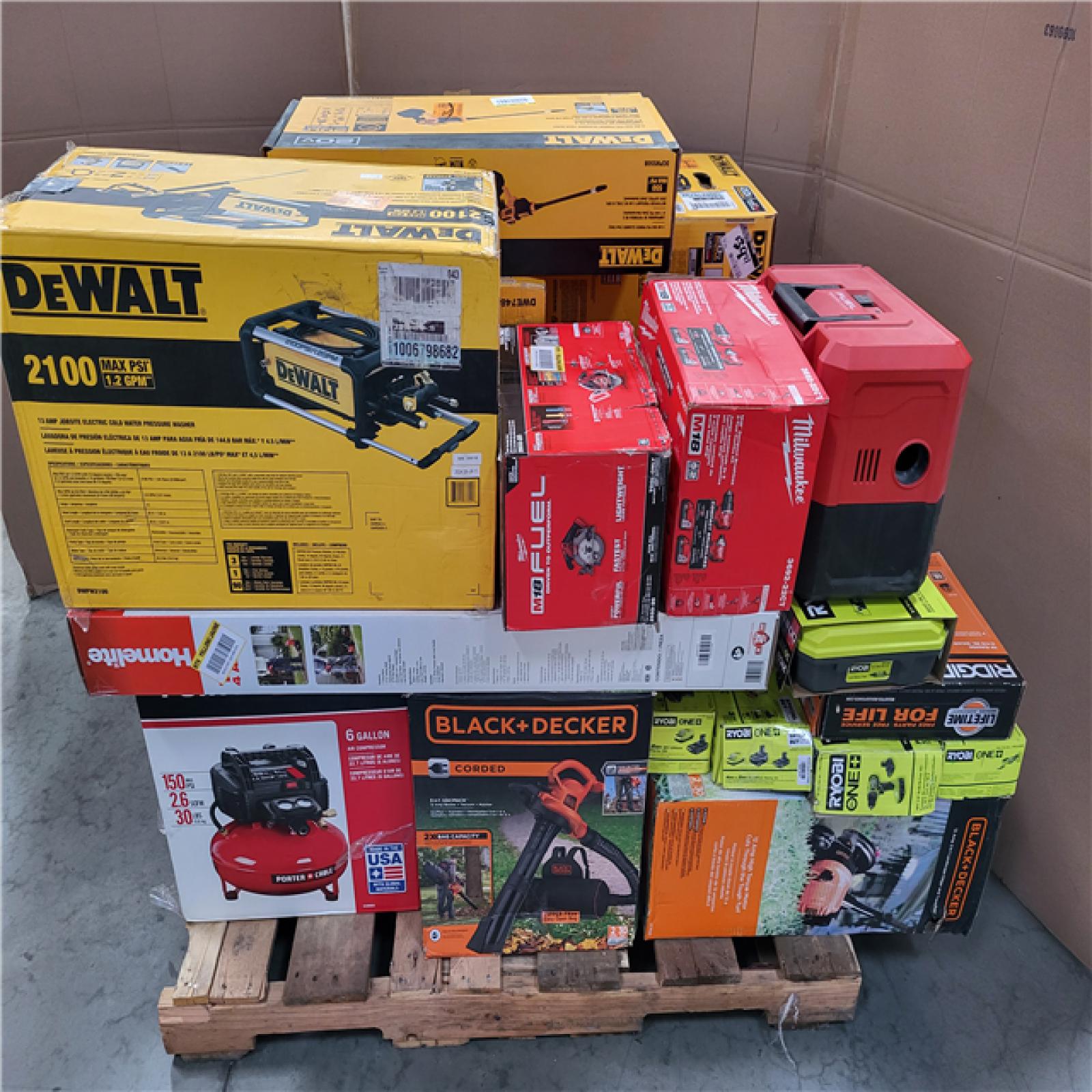 CALIFORNIA AS-IS TOOL PALLET