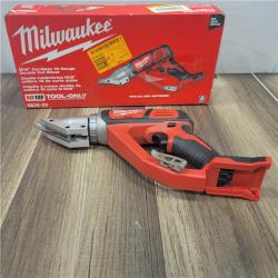 AS-IS Milwaukee M18 18-volt Lithium-ion Cordless 18-gauge Double Cut Metal Shear  Bare Tool