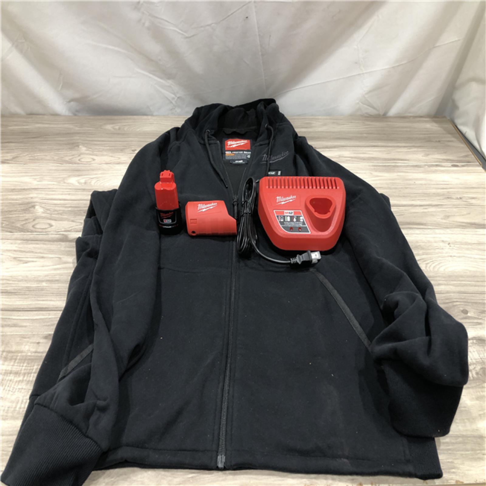 AS-IS Milwaukee 306B-21L 12V Heated Hoodie Kit Black (Large)