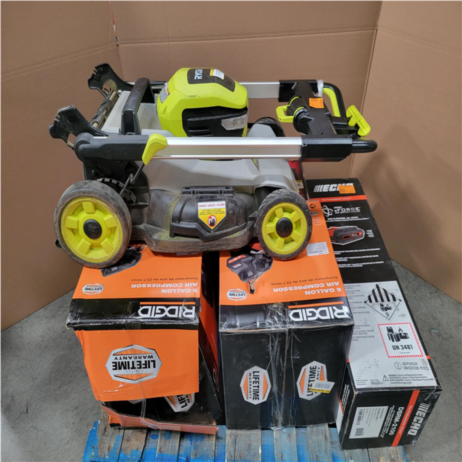 CALIFORNIA AS-IS OUTDOOR POWER EQUIPMENT