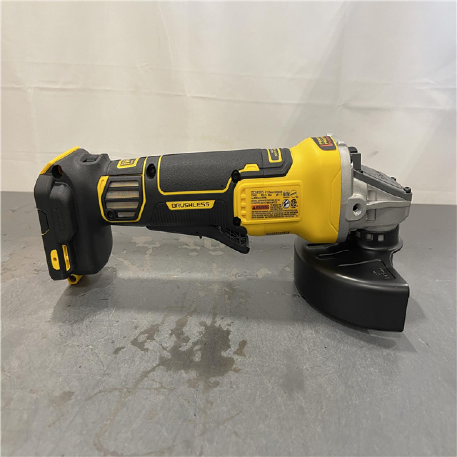AS-IS - DeWalt 20V XR Cordless 4-1/2. in. to 5 in. Variable Speed Angle Grinder