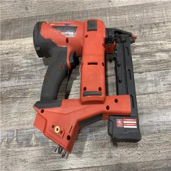 AS-IS Milwaukee FUEL 18-Volt Lithium-Ion Brushless Cordless 18-Gauge 1/4 in. Narrow Crown Stapler (Tool-Only)