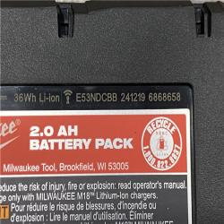 AS-IS Milwaukee 18V Lithium-Ion Brushless Cordless 1/2 in. Compact Drill/Driver Kit