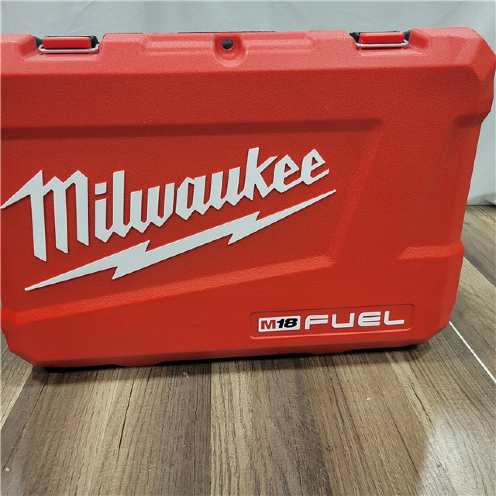 AS-IS  Milwaukee M18 FUEL 18V Lithium-Ion Brushless Cordless Hammer Drill and Impact Driver Combo Kit (2-Tool) with 2 Batteries